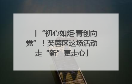 “初心如炬·青创向党”！芙蓉区这场活动走“新”更走心