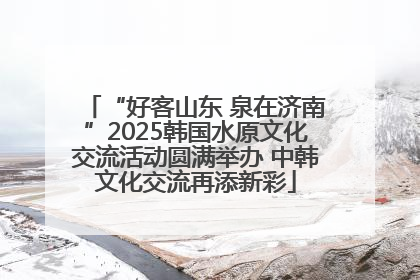 “好客山东 泉在济南”2025韩国水原文化交流活动圆满举办 中韩文化交流再添新彩