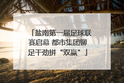 盐南第一届足球联赛启幕 都市集团铆足干劲拼“双赢”