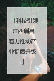 科技引领 江西瑞昌着力推动产业提质升级
