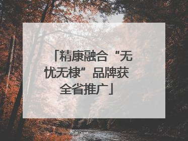 精康融合“无忧无棣”品牌获全省推广