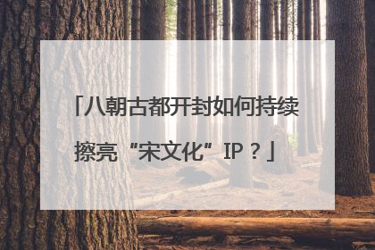 八朝古都开封如何持续擦亮“宋文化”IP？