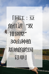 同江：豆角住进“双排别墅” 30亩种植基地的跨国订单