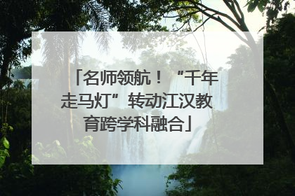 名师领航！“千年走马灯”转动江汉教育跨学科融合