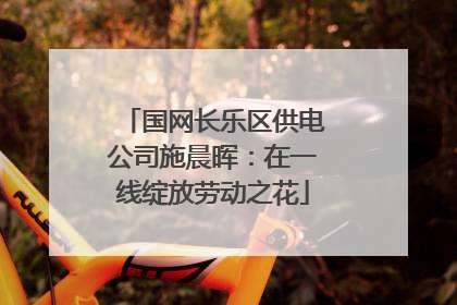 国网长乐区供电公司施晨晖：在一线绽放劳动之花