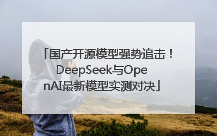 国产开源模型强势追击！DeepSeek与OpenAI最新模型实测对决