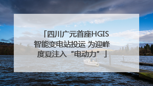四川广元首座HGIS智能变电站投运 为迎峰度夏注入“电动力”