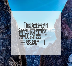 圆通贵州智创园年收发快递量“三级跳”