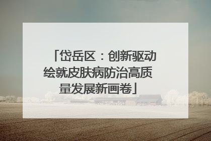 岱岳区：创新驱动绘就皮肤病防治高质量发展新画卷
