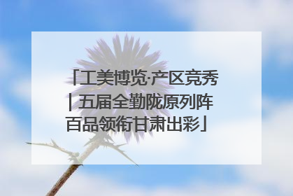 工美博览·产区竞秀｜五届全勤陇原列阵 百品领衔甘肃出彩
