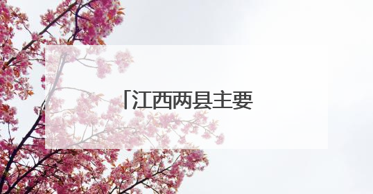 江西两县主要负责同志调整