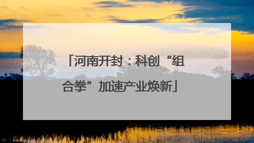 河南开封：科创“组合拳”加速产业焕新