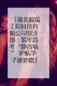 湖北毅瑞工程科技有限公司党支部：筑牢高考“静音墙” 护航学子逐梦路