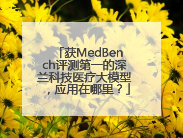 获MedBench评测第一的深兰科技医疗大模型，应用在哪里？