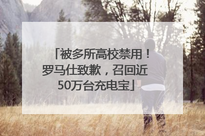 被多所高校禁用！罗马仕致歉，召回近50万台充电宝