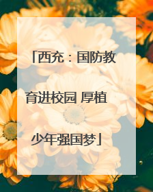 西充：国防教育进校园 厚植少年强国梦