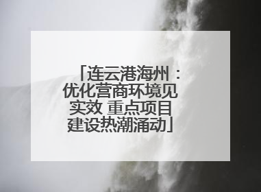 连云港海州：优化营商环境见实效 重点项目建设热潮涌动