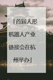首届人形机器人产业链接会在杭州举办