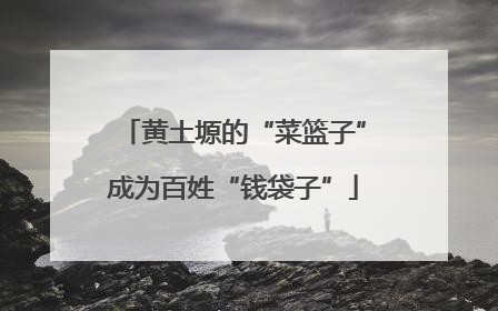 黄土塬的“菜篮子”成为百姓“钱袋子”